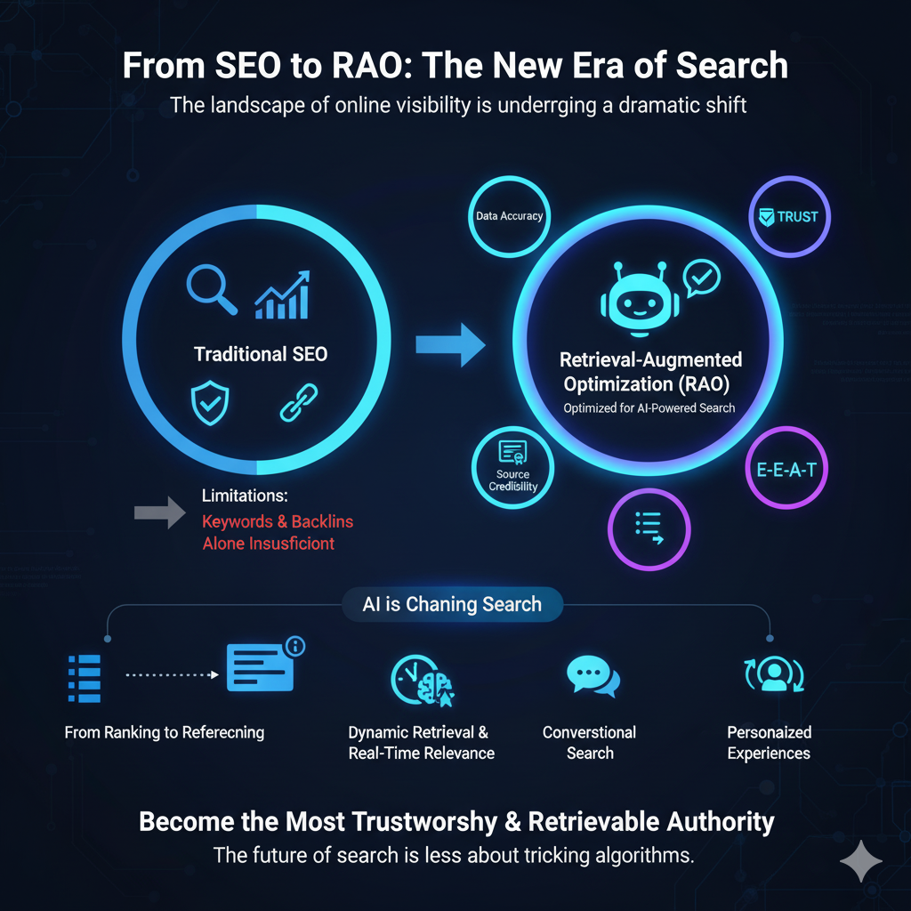 From SEO to RAO: The New Era of Google Search