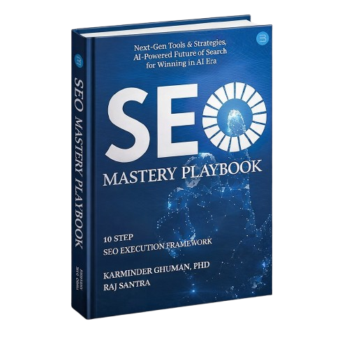 SEO Mastery Playbook Book Cover